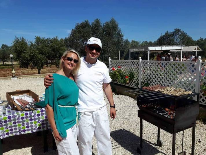 Mr BBQ at my birthday party!